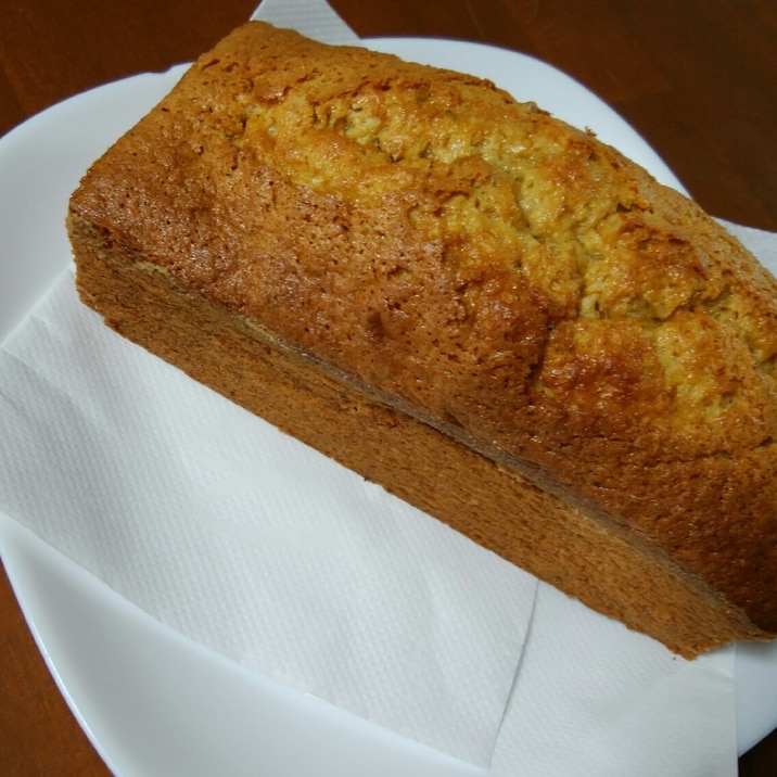 バター不使用!かる~いパウンドケーキ